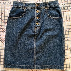 Lawman denim mini skirt
